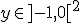 y\in ]-1,0[^2